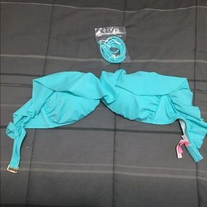 Victoria’s Secret Ruffle Bikini Top, Size M